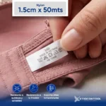 Etiquetas de nylon 1.5 CM x 50 MTS