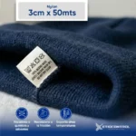 Etiquetas de nylon 3 cm x 50 mts