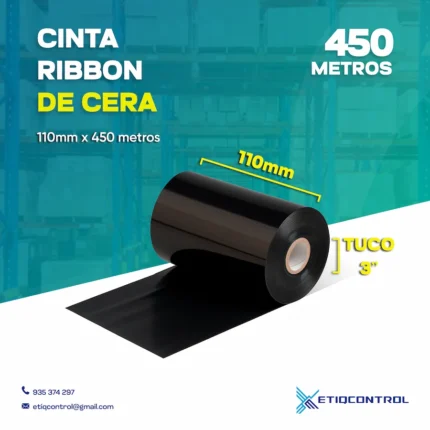 Ribbon Cera 110 x 450 MTS