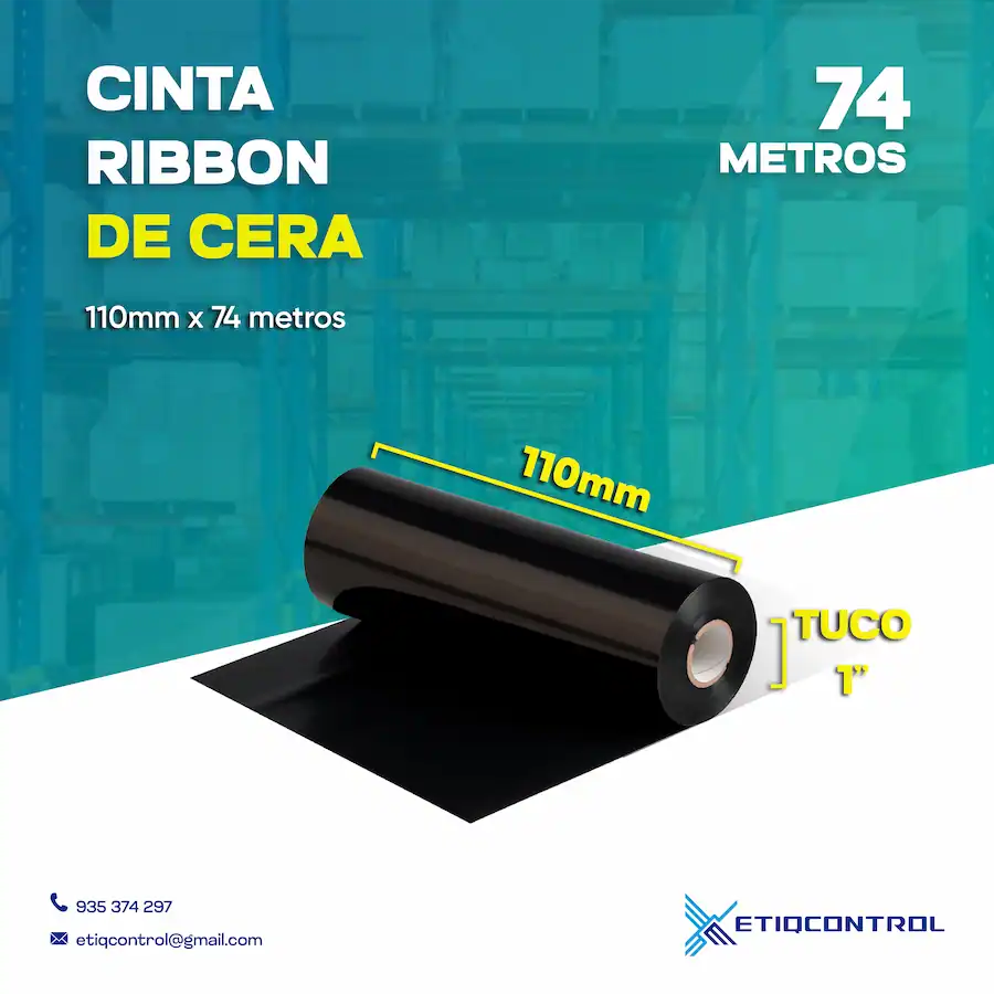 Cinta Ribbon Cera 110 x 74 MTS Cinta Ribbon Cera 110 x 74 MTS