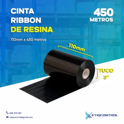 Ribbon Resina 110 x 450 MTS