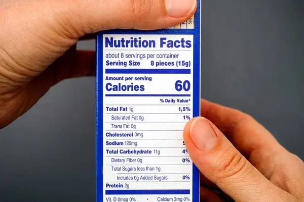 Información que deben tener las etiquetas nutricionales