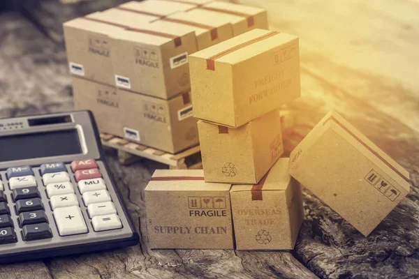 imagen que retrata uno de los kpis logísticos, el costo logístico total