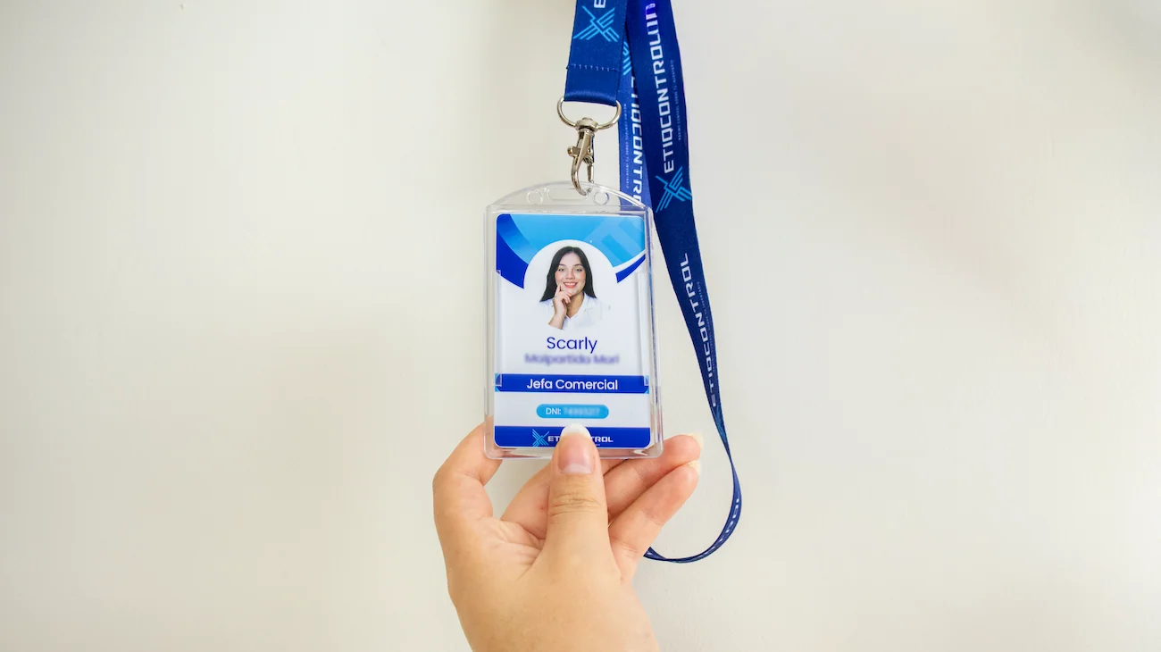 Fotocheck de identificación