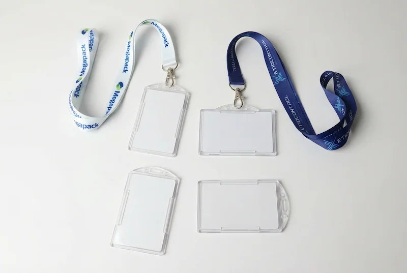 porta fotocheck de pvc