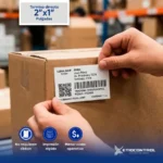 Aplicaciones de las Etiquetas Térmico Directo 2x1 Pulgadas 2 Columnas