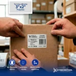 Aplicaciones de las Etiquetas térmico directo 3x2 Pulgadas