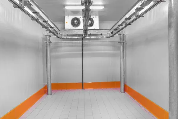 almacén en temperaturas bajas para realizar las actividades de almacenamiento en frío